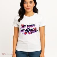 My Body My Rules Women's T-Shirt thumb 4