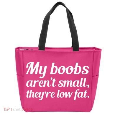 My Boobs Aren't Small They're Low Fat Tote Bag
