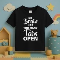 My brain has too many tabs open Toddler T-Shirt thumb 3