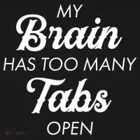 My Brain Has Too Many Tabs Open Funny Nerd Kids Sweatshirt thumb 2