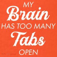 My Brain Has Too Many Tabs Open Funny Nerd Visor thumb 3