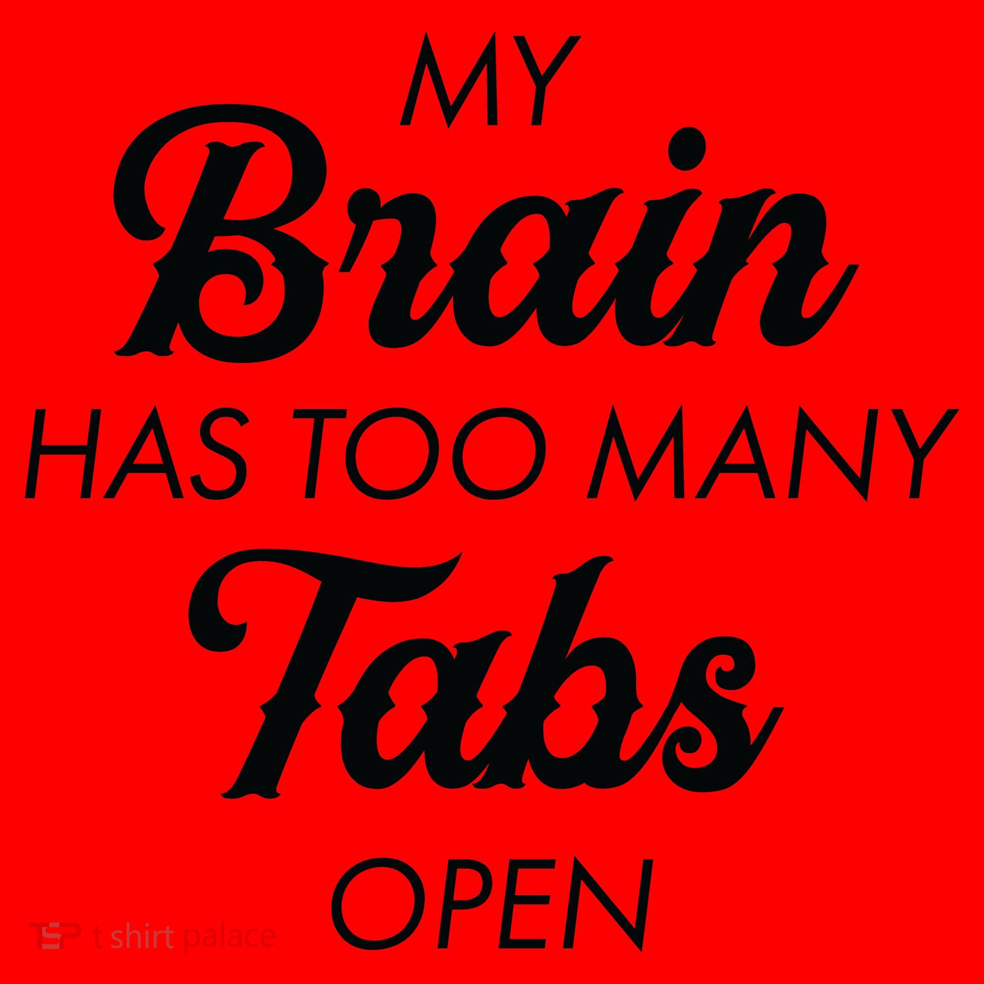 My Brain Has Too Many Tabs Open Funny Nerd Santa Hat