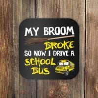 My Broom Broke Drive School Bus Coaster thumb 0