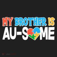 My Brother Is AU-SOME Autism Awareness Women's Sweatshirt thumb 2