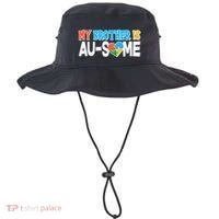 My Brother Is AU-SOME Autism Awareness Bucket Hat thumb 0