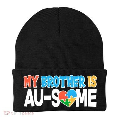 My Brother Is AU-SOME Autism Awareness Beanie