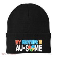My Brother Is AU-SOME Autism Awareness Beanie thumb 0