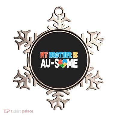 My Brother Is AU-SOME Autism Awareness Ornament