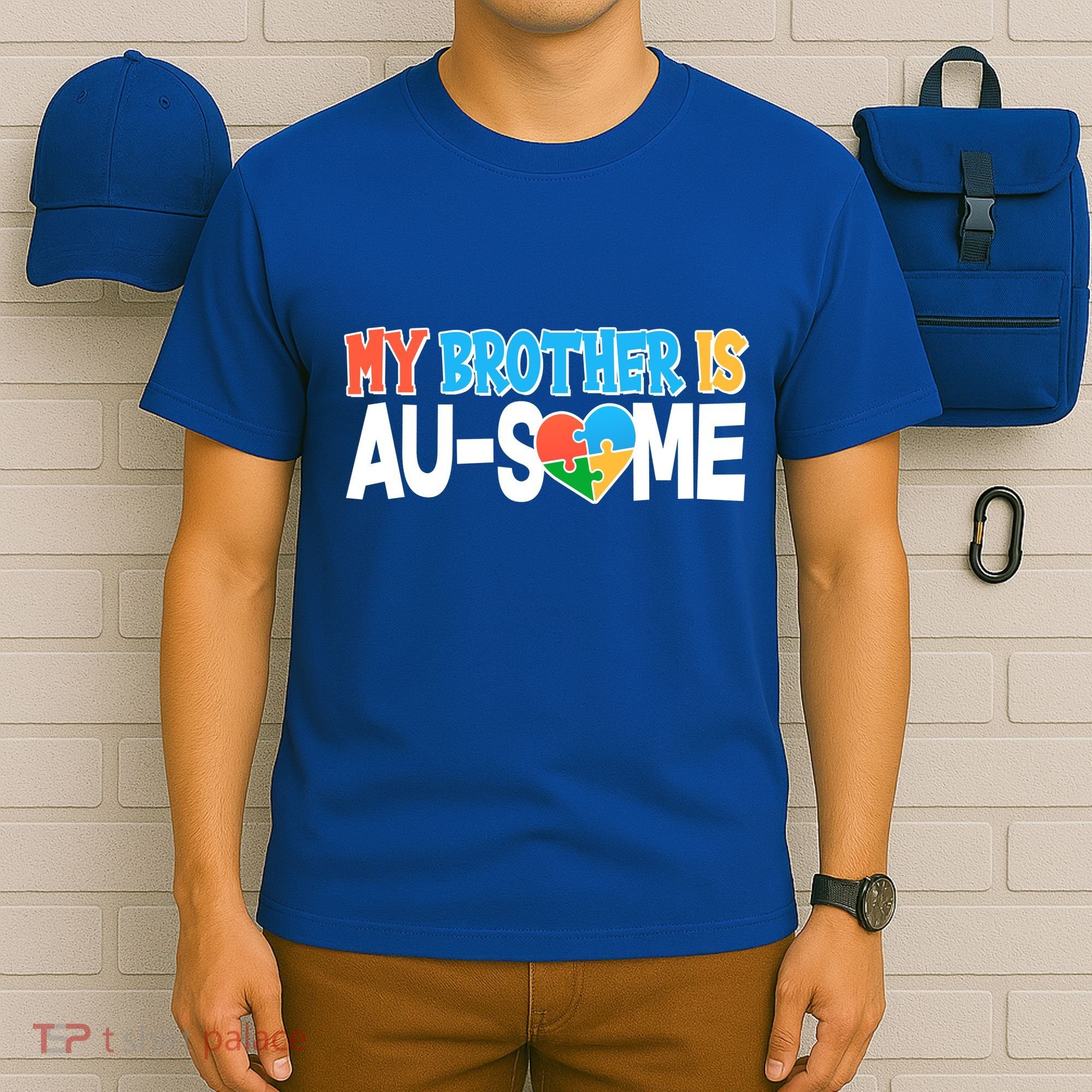My Brother Is AU-SOME Autism Awareness T-Shirt