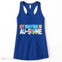 My Brother Is AU-SOME Autism Awareness Women's Tank Top thumb 0