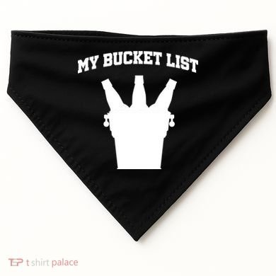 My Bucket List USA-Made Doggie Bandana