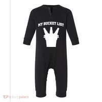 My Bucket List Infant Fleece One Piece thumb 0