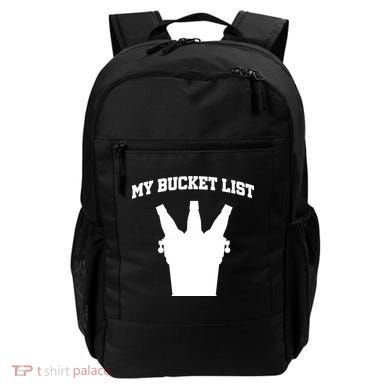 My Bucket List Backpack