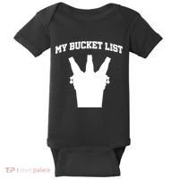 My Bucket List Baby Bodysuit thumb 0