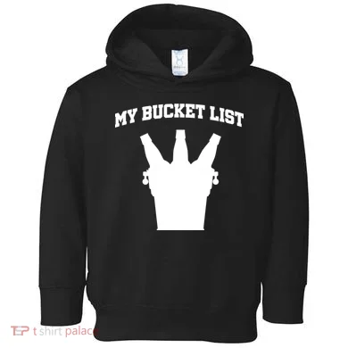 My Bucket List Toddler Hoodie
