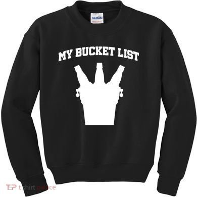 My Bucket List Kids Sweatshirt
