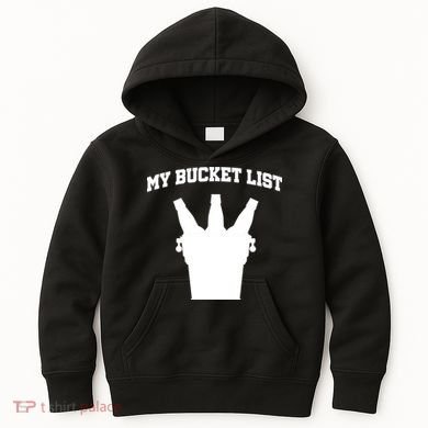 My Bucket List Kids Hoodie