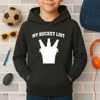 My Bucket List Kids Hoodie thumb 2