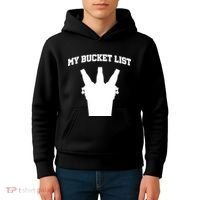 My Bucket List Kids Hoodie thumb 4