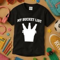 My Bucket List Kids T-Shirt thumb 3