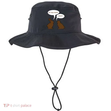 My Butt Hurts Funny Easter Chocolate Bunny Bucket Hat