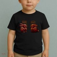 My Butt Hurts! What? Funny Easter Chocolate Bunny Bunnies Toddler T-Shirt thumb 2