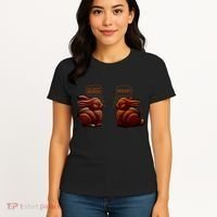 My Butt Hurts! What? Funny Easter Chocolate Bunny Bunnies Women's T-Shirt thumb 4
