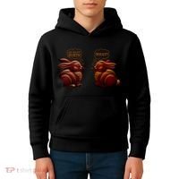 My Butt Hurts! What? Funny Easter Chocolate Bunny Bunnies Kids Hoodie thumb 4