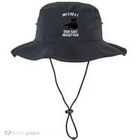 My Cat & I Talk Shit About You Bucket Hat thumb 0