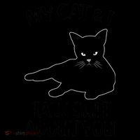 My Cat & I Talk Shit About You Coffee Mug thumb 5