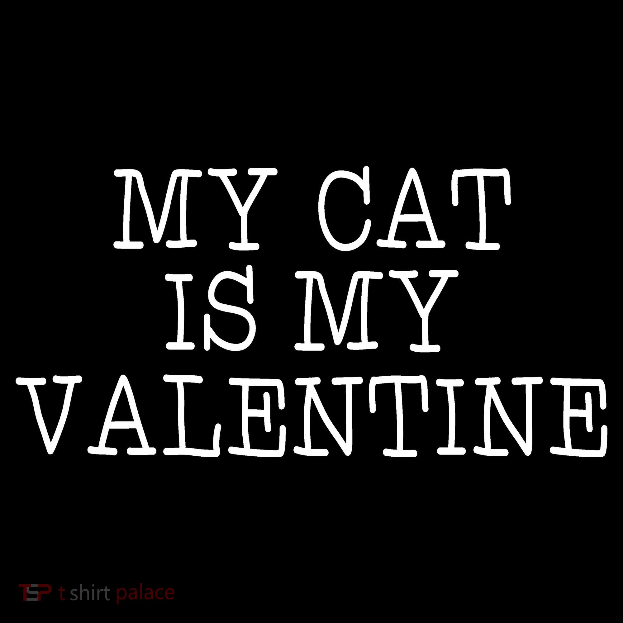 My Cat Is My Valentine Women's Hoodie