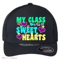 My Class Is Full Of Sweet Hearts Flexfit Unipanel Trucker Cap thumb 0
