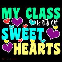 My Class Is Full Of Sweet Hearts Apron thumb 3