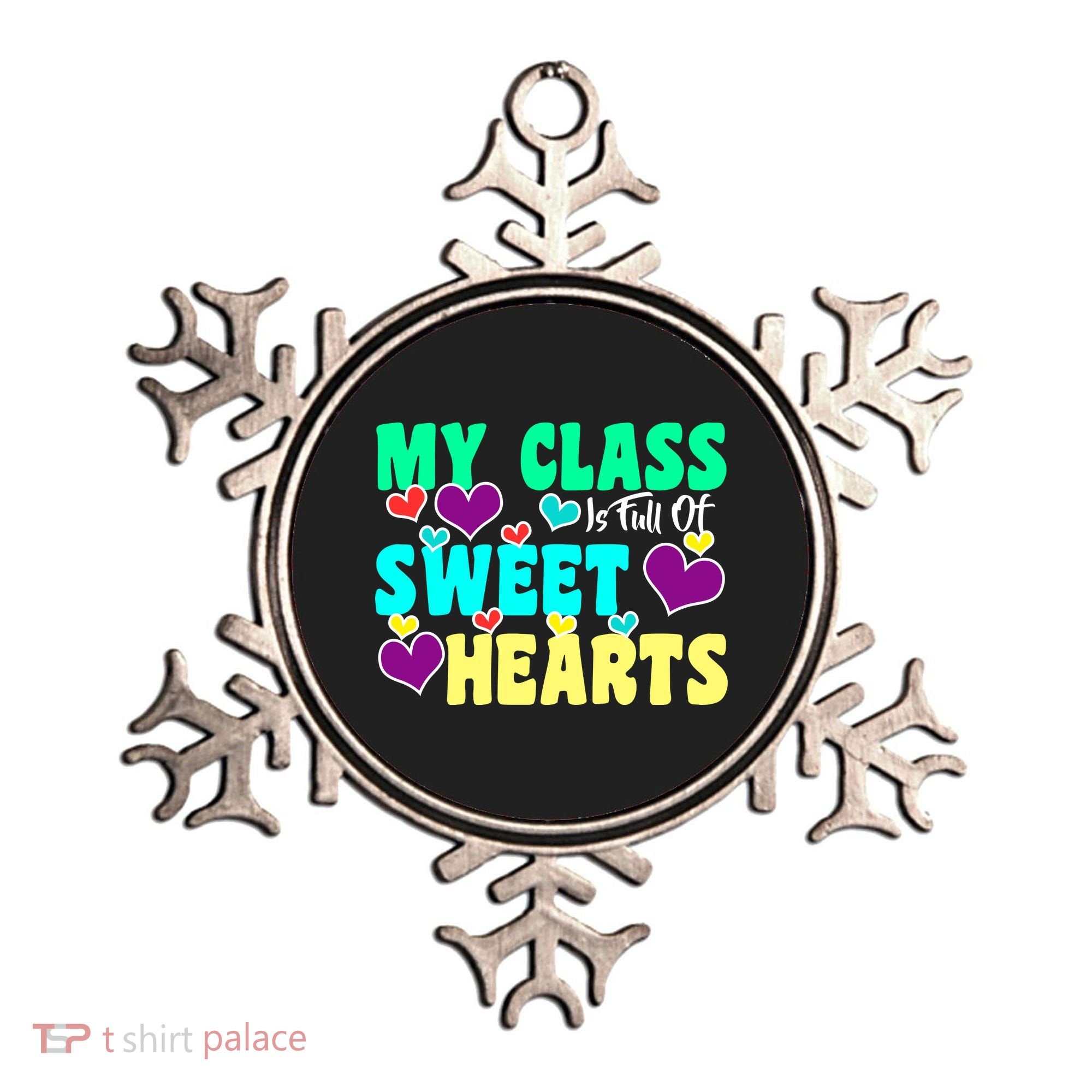 My Class Is Full Of Sweet Hearts Ornament