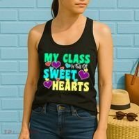 My Class Is Full Of Sweet Hearts Women's Tank Top thumb 2