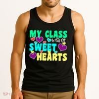 My Class Is Full Of Sweet Hearts Tank Top thumb 3