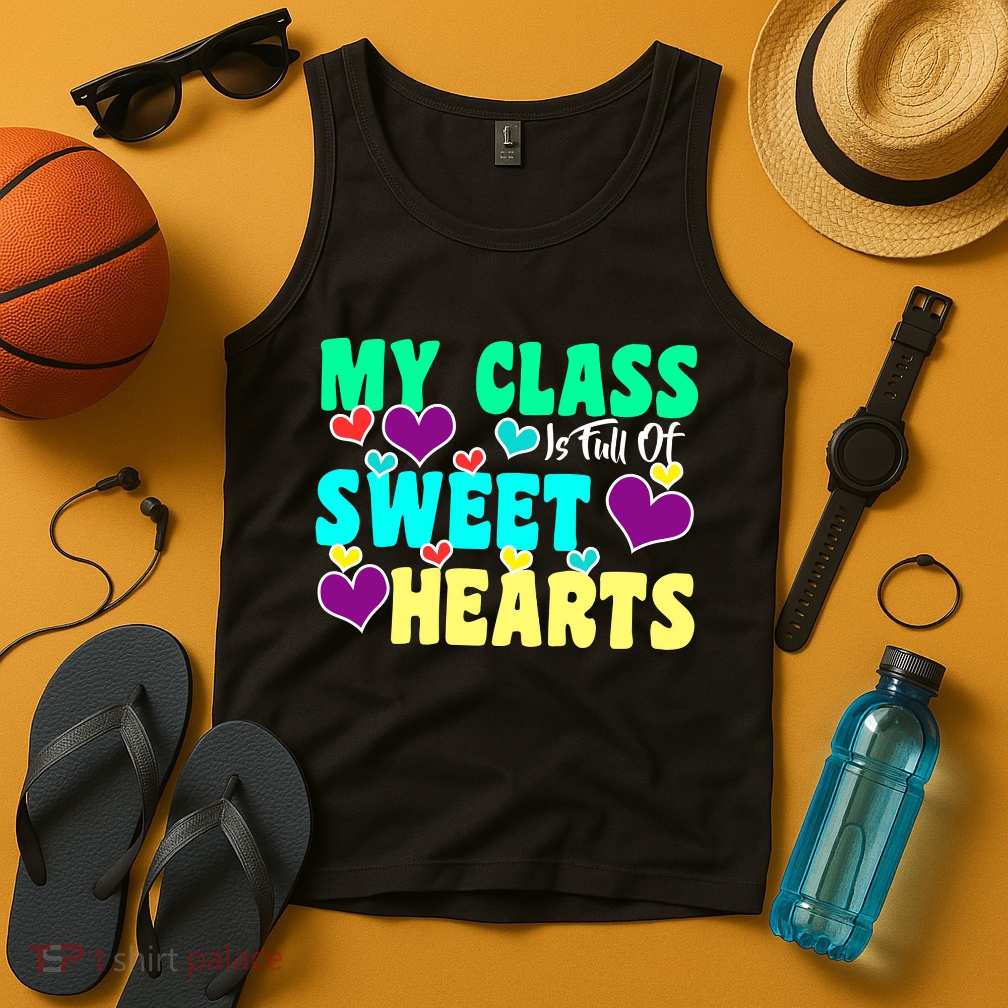 My Class Is Full Of Sweet Hearts Tank Top