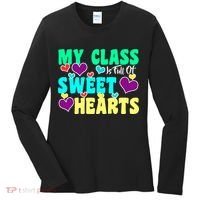 My Class Is Full Of Sweet Hearts Women's Long Sleeve Shirt thumb 0