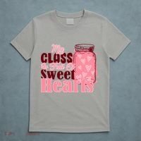 My Class Is Full Of Sweet Hearts Valentine's Day T-Shirt thumb 5