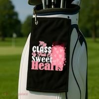 My Class Is Full Of Sweet Hearts Valentine's Day Golf Towel thumb 2