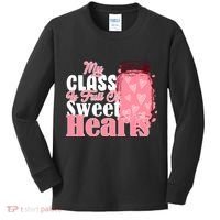 My Class Is Full Of Sweet Hearts Valentine's Day Kids Long Sleeve Shirt thumb 0