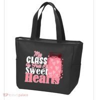 My Class Is Full Of Sweet Hearts Valentine's Day Tote Bag thumb 3