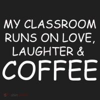 My Classroom Runs On Love Laughter Coffee  Beanie thumb 2