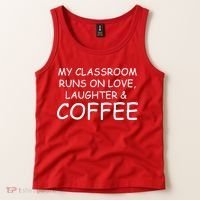 My Classroom Runs On Love Laughter Coffee  Tank Top thumb 2