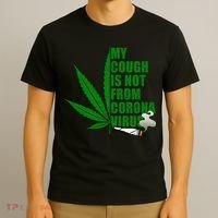 My Cough Is Not From Corona Virus T-Shirt thumb 3