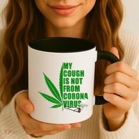 My Cough Is Not From Corona Virus Coffee Mug thumb 3