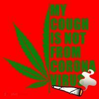My Cough Is Not From Corona Virus Santa Hat thumb 1