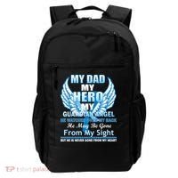 My Dad Hero Guardian Angel Never Gone From My Heart Backpack thumb 0