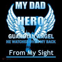 My Dad Hero Guardian Angel Never Gone From My Heart Coffee Mug thumb 5