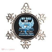 My Dad Hero Guardian Angel Never Gone From My Heart Ornament thumb 0